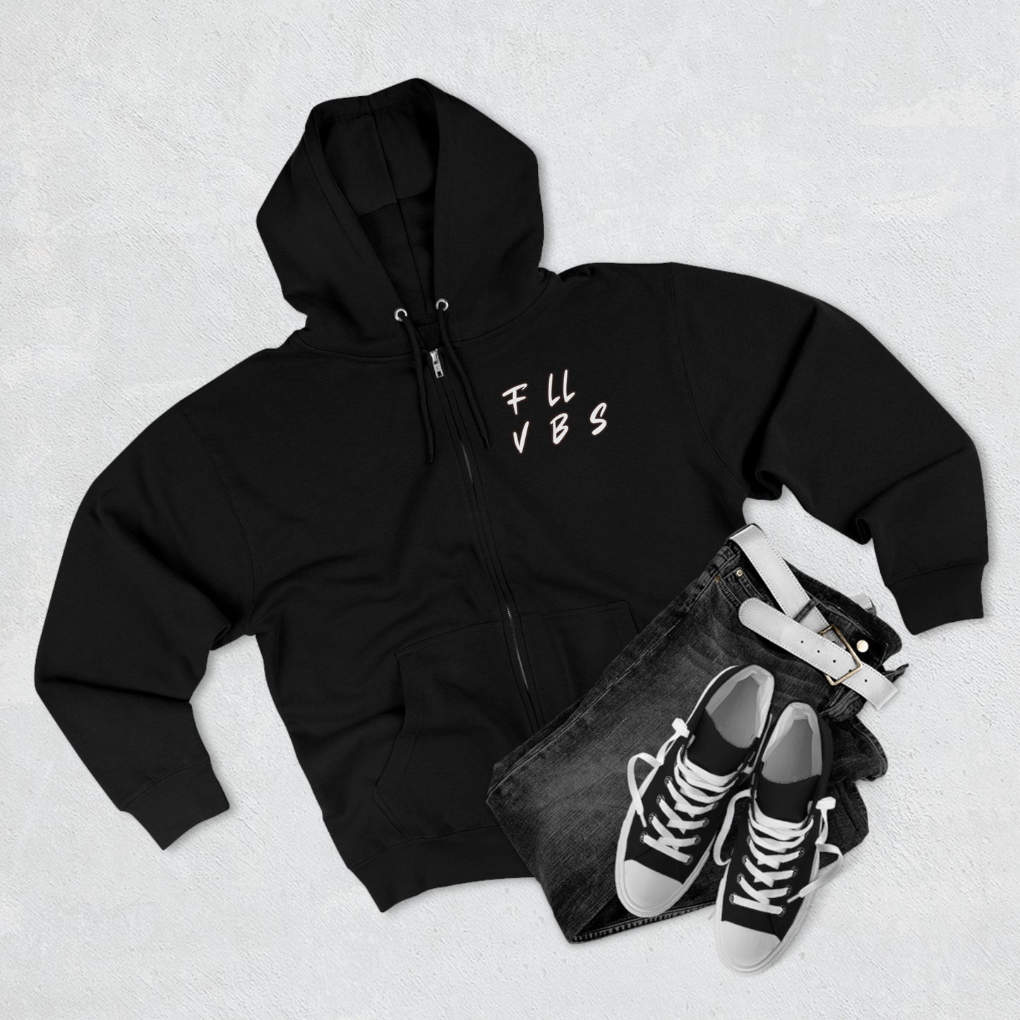 Fall Vibes (Unisex Zip Hoodie)